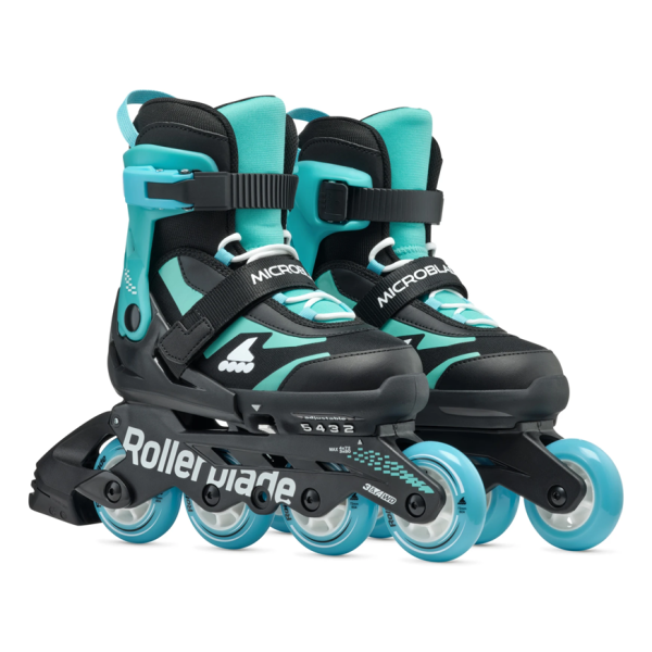 ROLLERBLADE MICROBLADE Schwarz/Hellblau
